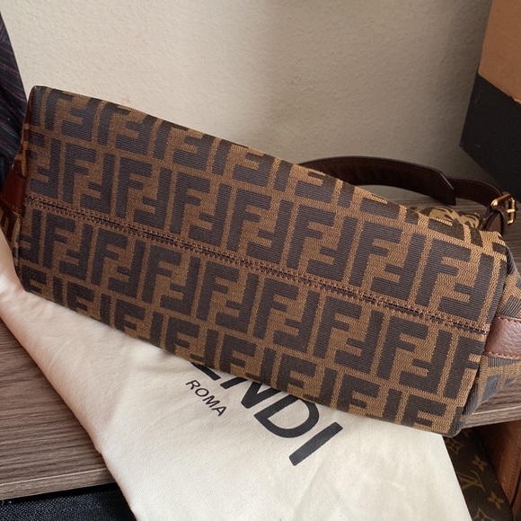 Fendi Zucca Small Hobo Bag - Picture 7 of 12